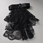 Polyester Lace Jabot, Collars Costume Accessory for Halloween Party Cosplay