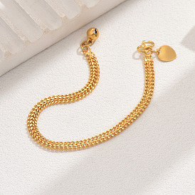 Браслеты-цепочки из латуни для женщин