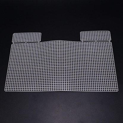 Harz-Mesh-Canvas-Taschenblätter, zum Basteln von Strickhandtaschenzubehör