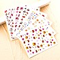 Nail Art Stickers Decals, with Self Adhesive, for Nail Tips Decorations