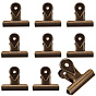 8Pcs Iron Binder Clips, Notes Letter Paper Clip, Office Supplies