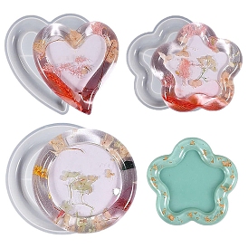 Силиконовые формы для подставки под пищевые продукты, формы для литья смолы, белые