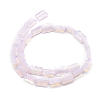 Opalite Beads Strands, Rectangle
