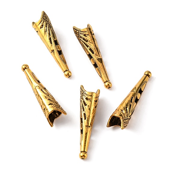 Alloy Cord End, End Caps, for Tassel Pendant Decoration Makings