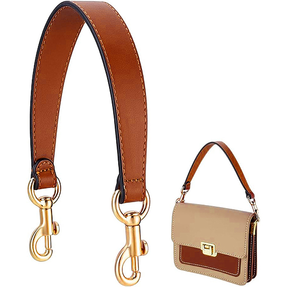 Кожаные ремни для сумок, подходит для замены ремней сумок, золотой свет