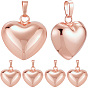 10шт. экологически чистые подвески из латуни с покрытием, сердце прелести, долговечный, без свинца и без кадмия