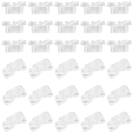 50шт. ПВХ заглушки для мобильных телефонов от пыли, бантом