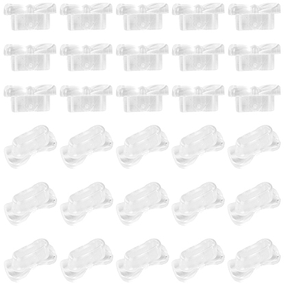 50шт. ПВХ заглушки для мобильных телефонов от пыли, бантом