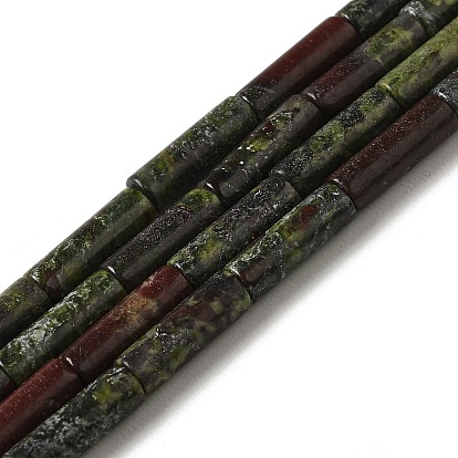 Natural Dragon Blood Beads Strands, Column