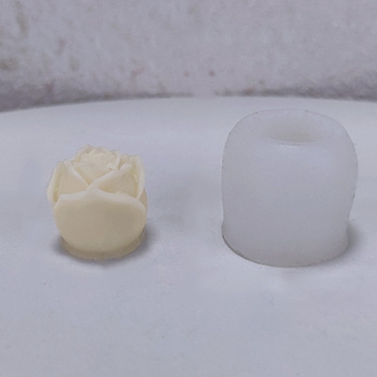 Moules en silicone de qualité alimentaire pour bougies, thème de la saint-valentin, bricolage, moule à savon artisanal, moule à gâteau mousse au chocolat, rose