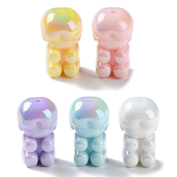 Opaque Acrylic Beads, Dolls
