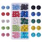 Pave Disco Ball Beads, Polymer Clay Rhinestone Beads, Round