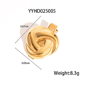 Заколки для волос из кожи аллигатора из нержавеющей стали для женщин, золотые