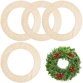 Необработанные деревянные рамы для венков, кольцо