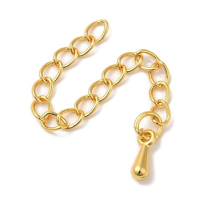 Латунный удлинитель цепи, без кадмия и без свинца, долговечный, слеза