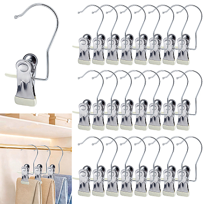 430 Clips de gancho de acero inoxidable y PVC