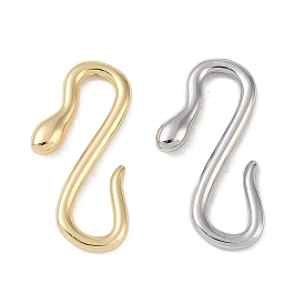 Brass Hook and S-Hook Clasps, Snake