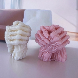 3D Хэллоуин зомби вручную DIY пищевые силиконовые формы для свечей, формы для ароматерапевтических свечей, формы для изготовления ароматических свечей