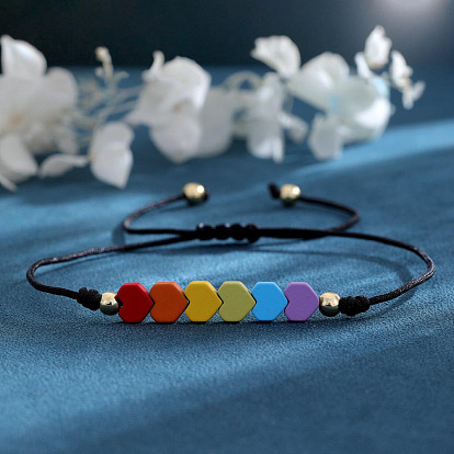 Браслеты из синтетических немагнитных гематитовых бусин чакра для пар, сердце