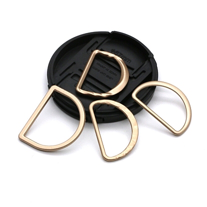 Alloy D Rings, Buckle Clasps, For Webbing, Strapping Bags, Garment Accessories
