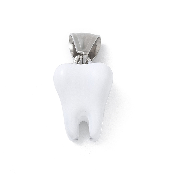 304 нержавеющей стальной эмали подвески, зубы очарование