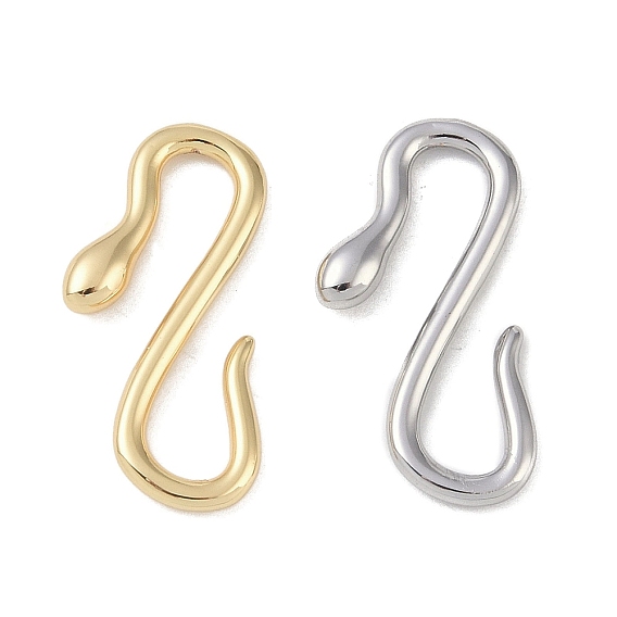 Латуни крюка и S-крючок застежки, без кадмия, без никеля и без свинца, змея