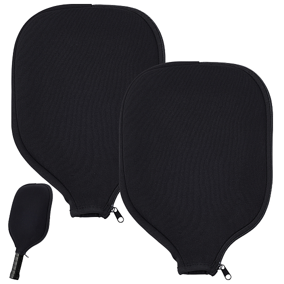 2 шт. неопреновые водонепроницаемые чехлы для ракеток для настольного тенниса, с застежкой-молнией