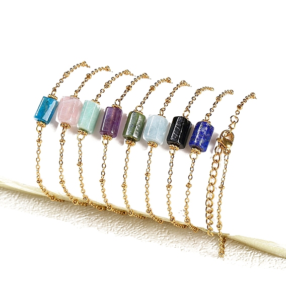 Браслеты из натурального камня, браслеты-цепочки для женщин