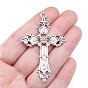 Tibetan Style Alloy Pendants, Cross