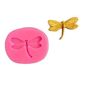 DIY Dragonfly Food Grade Silicone Molds, Fondant Molds, Resin Casting Molds, for Chocolate, Candy, UV Resin & Epoxy Resin Craft Making