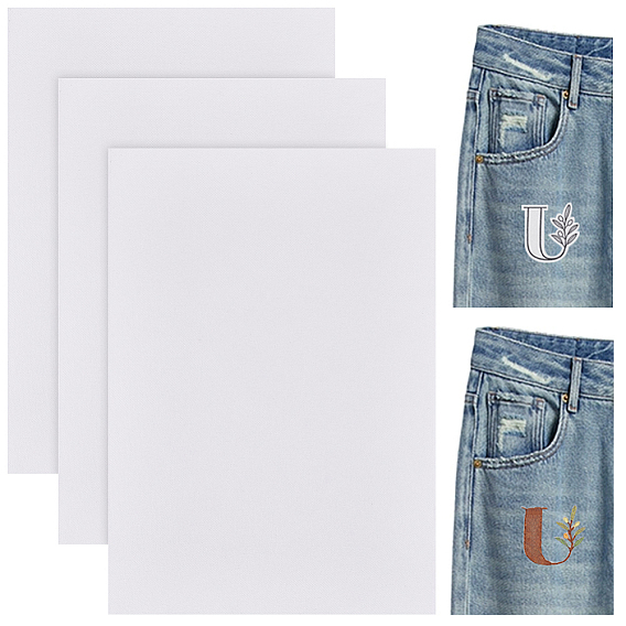 Самоклеющиеся нетканые материалы, водорастворимые ткани, прямоугольные