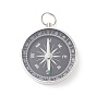 Aluminium Alloy Compass, Flat Round