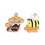 Подвески из эмали и сплава, золотые, Пчелиный банку и оберег пчел