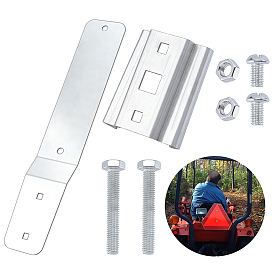 Aluminum Mounting Bracket Hardware Kit for Slow Moving Vehicle Sign