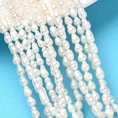 Нити из натурального культивированного пресноводного жемчуга, рис, класс 3