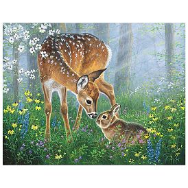 Deer & Rabbit DIY Diamond Painting Kit
