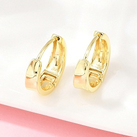 Латунные серьги обруча