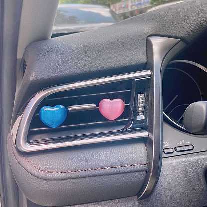 Heart Cat Eye Car Air Fresheners Vent Clips, Car Interior Decoration Accessories