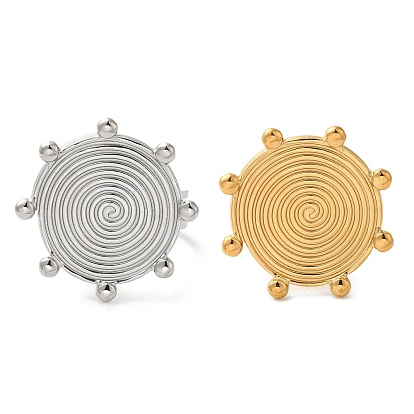 Ионное покрытие (ip) 304 перстни из нержавеющей стали, солнце