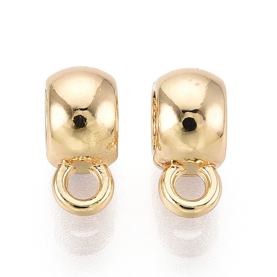 Поручни из сплава для покрытия стойки, петля под залог, крупные бусины под залог, трубка, без свинца, без никеля и без кадмия