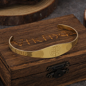 Религия святой Бенедикт 201 браслеты-манжеты из нержавеющей стали для женщин