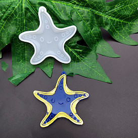 DIY Pendant Silicone Molds, Resin Casting Molds, Starfish