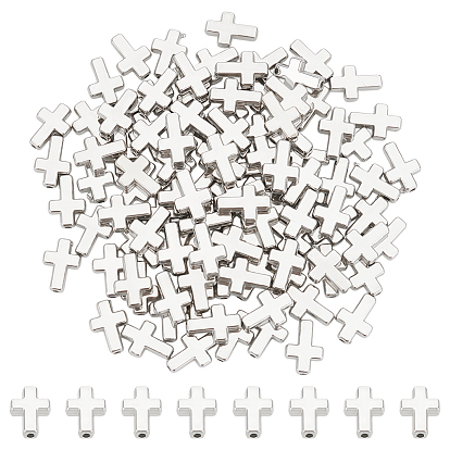 100pcs perles en plastique ccb, croix