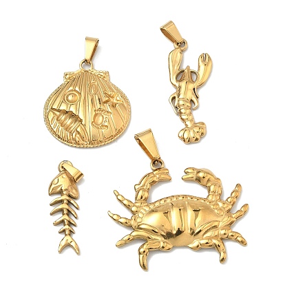 304 подвески из нержавеющей стали, с 201 защелкой из нержавеющей стали на поручнях, золотые, ионное покрытие (ip)