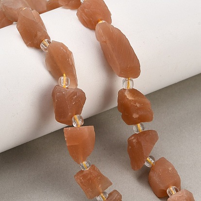 Natural Sunstone Bead Strands
