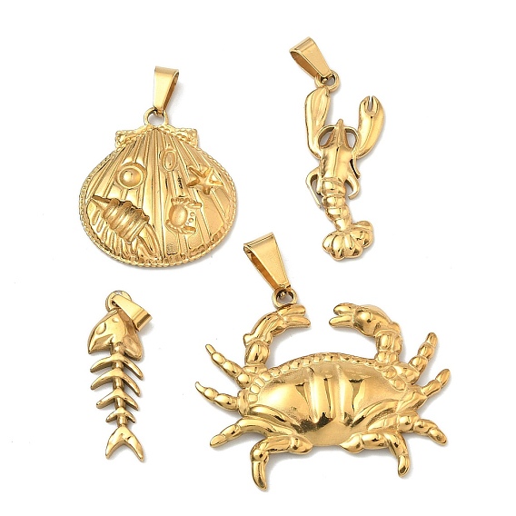 304 подвески из нержавеющей стали, с 201 защелкой из нержавеющей стали на поручнях, золотые, ионное покрытие (ip)