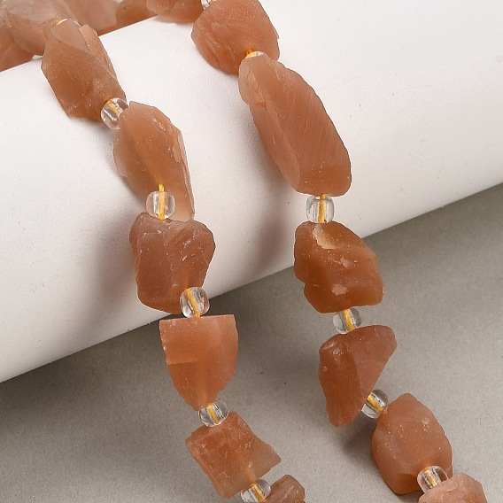 Natural Sunstone Bead Strands