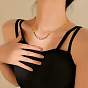 Luxury Stainless Steel Necklace with Unique Design - Elegant, Sophisticated, Chic.