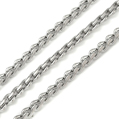 304 из нержавеющей стали цепи пшеницы, без никеля , пайки, с катушкой