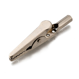 Железные зажимы из крокодиловой кожи